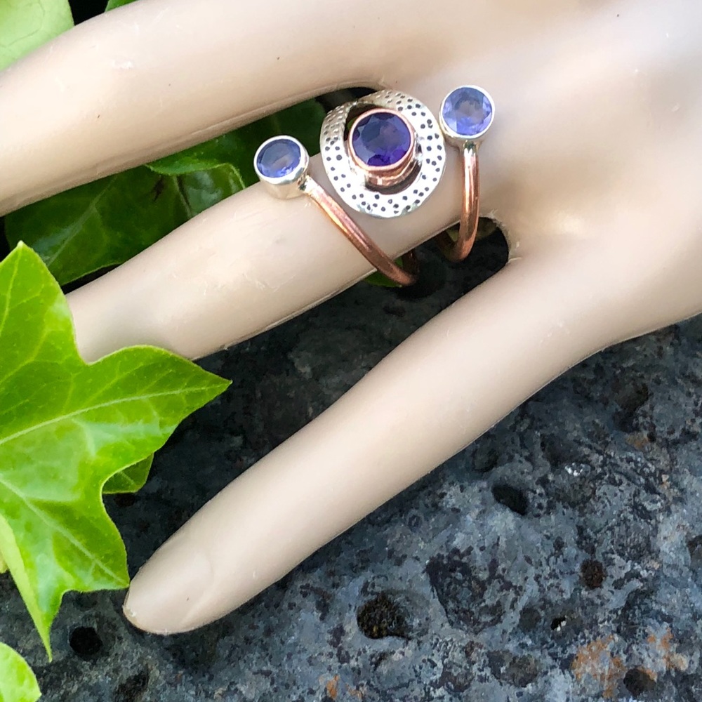 SOLD Amethyst Ring - Picture 3 of 8